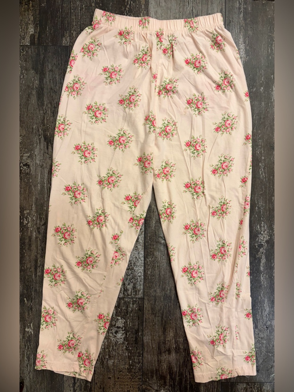 Victoria’s Secret 100% cotton vintage Floral Print Elastic Waist Pajama Pants